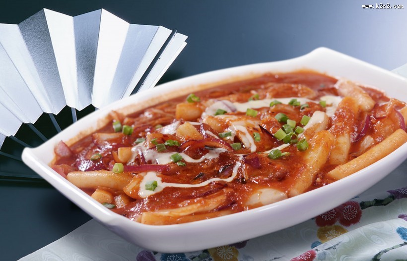 特色美味的年糕图片