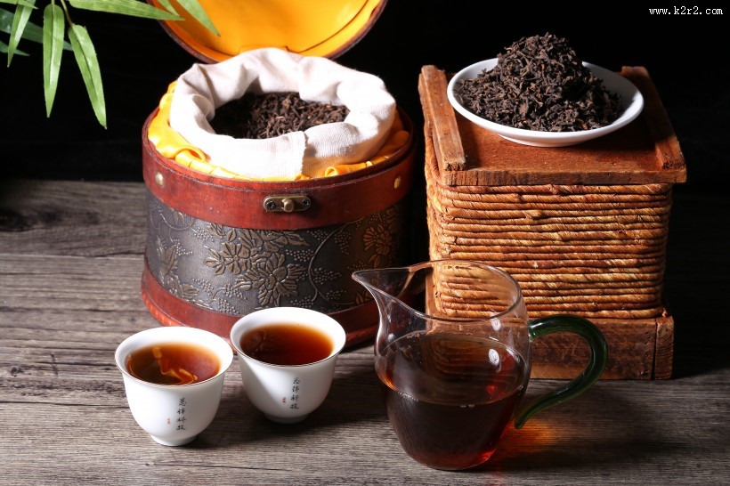 清香养生的红茶图片