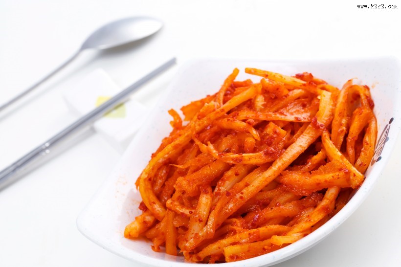 香辣的韩国泡菜图片