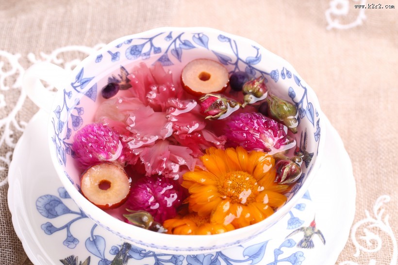 好看好喝的清火菊花茶图片