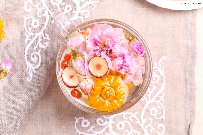 好看好喝的清火菊花茶图片