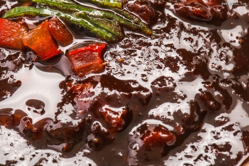 香浓的老北京炸酱图片