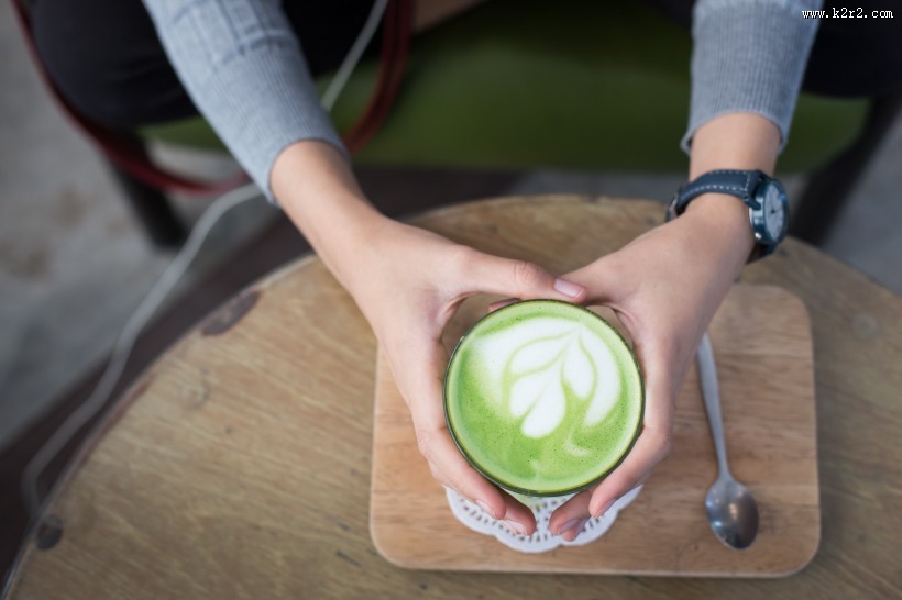 清爽抹茶饮品图片大全