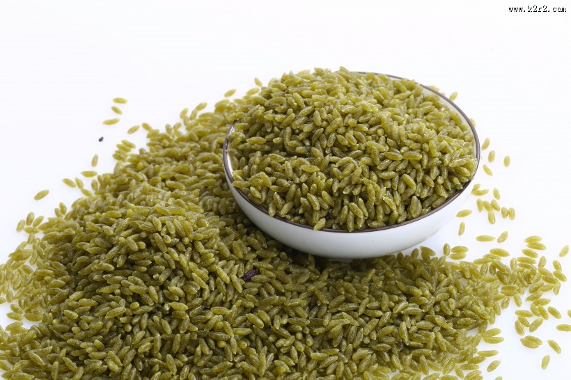 奇异的绿米图片