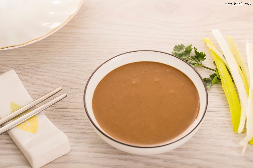 香浓好吃的芝麻酱图片