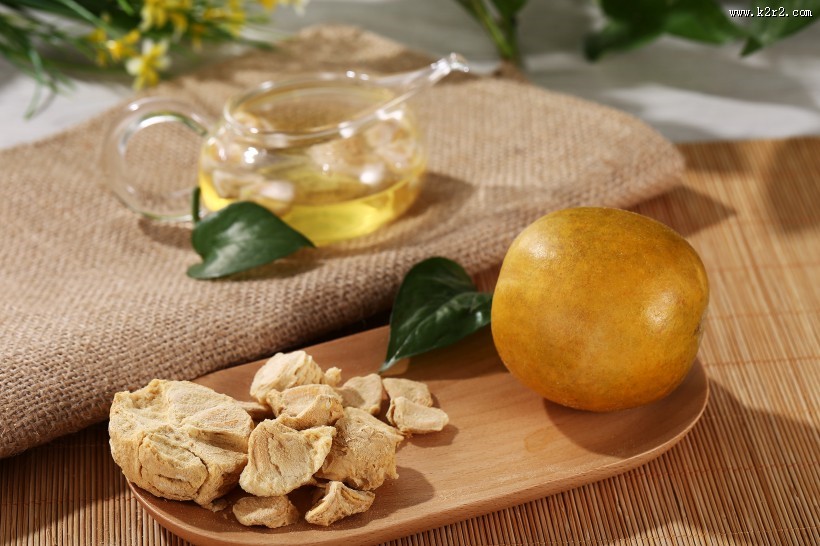 清甜的罗汉果茶饮图片