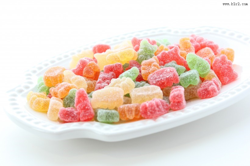 多彩香甜的软糖图片大全