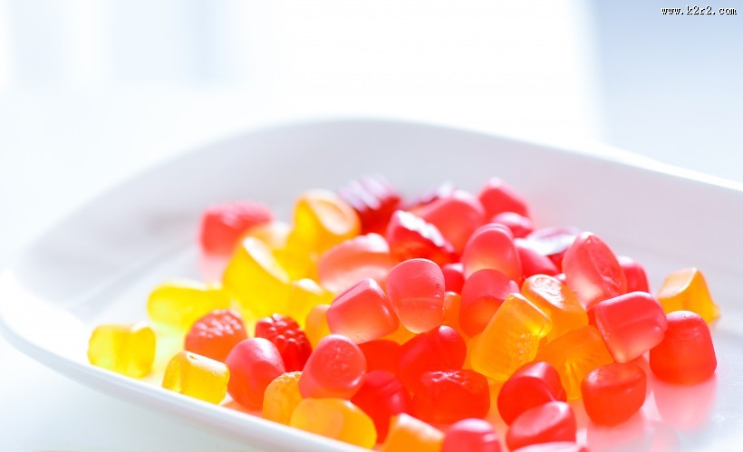 多彩香甜的软糖图片大全
