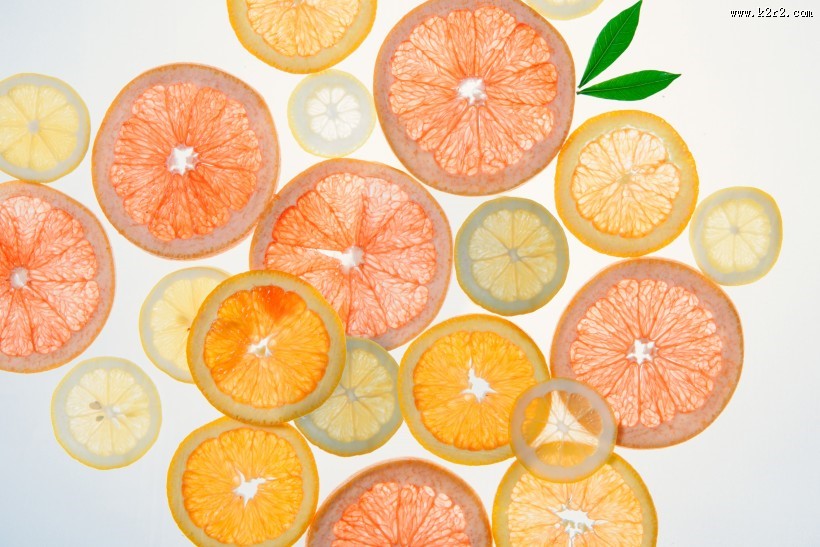 蔬菜水果的切面图片