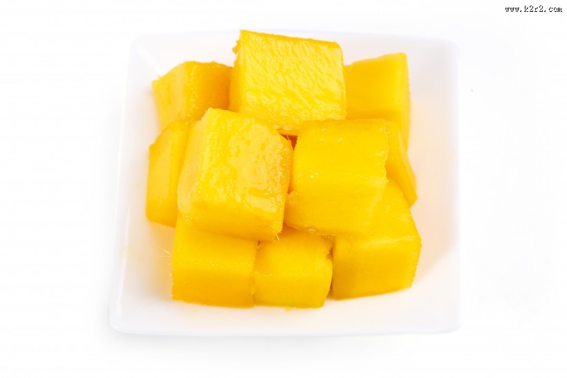 黄色营养的芒果图片