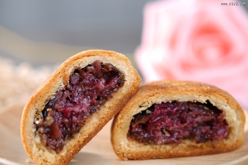 传统老式月饼图片