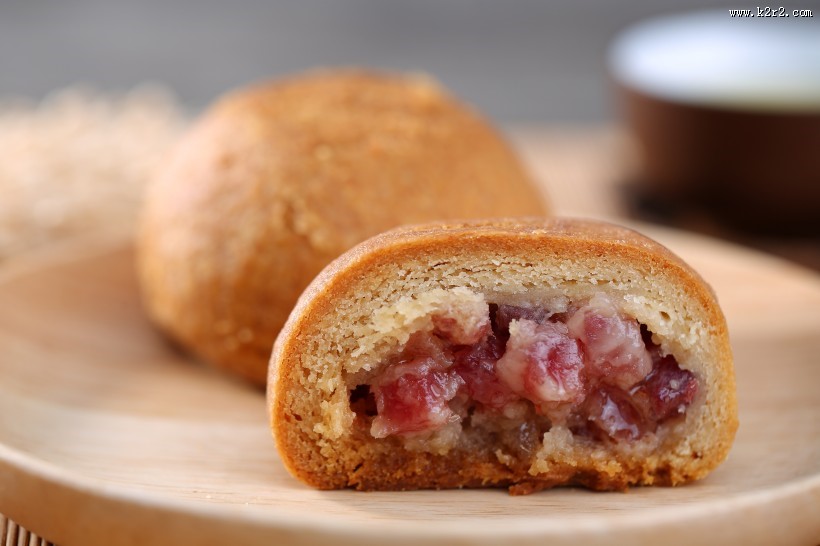 传统老式月饼图片