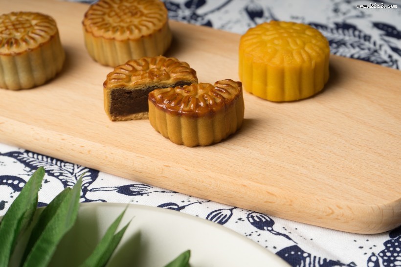 美味香甜的月饼图片