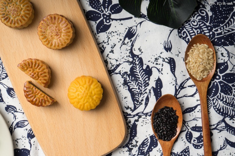 美味香甜的月饼图片