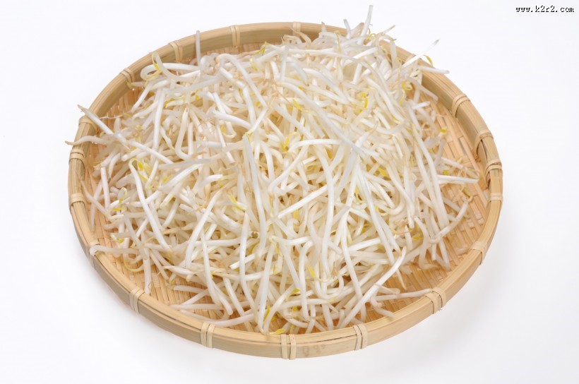 鲜嫩的豆芽图片