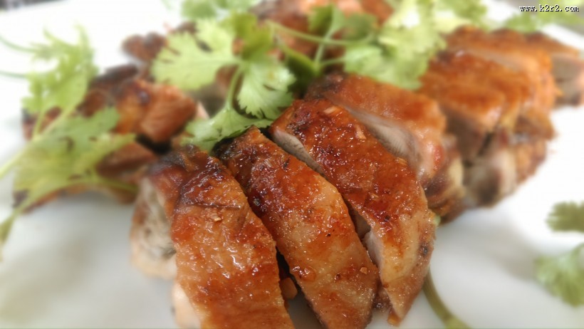 美味无比的北京烤鸭图片