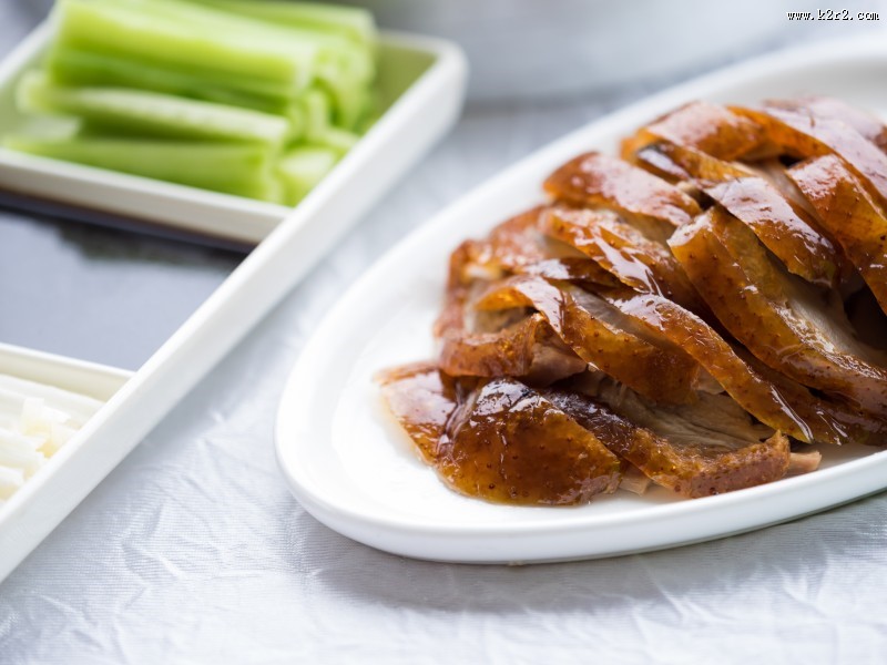 美味无比的北京烤鸭图片