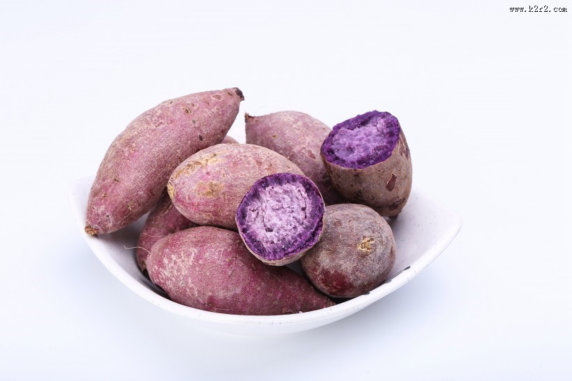 营养健康的紫薯图片