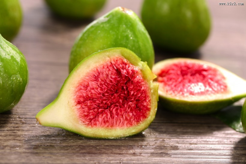 新鲜好吃的无花果图片