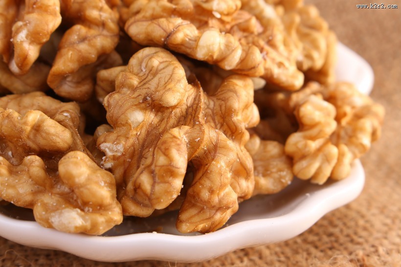 清甜美味的核桃仁图片大全