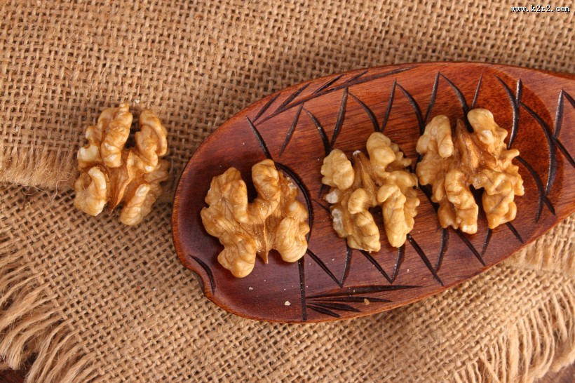 清甜美味的核桃仁图片大全