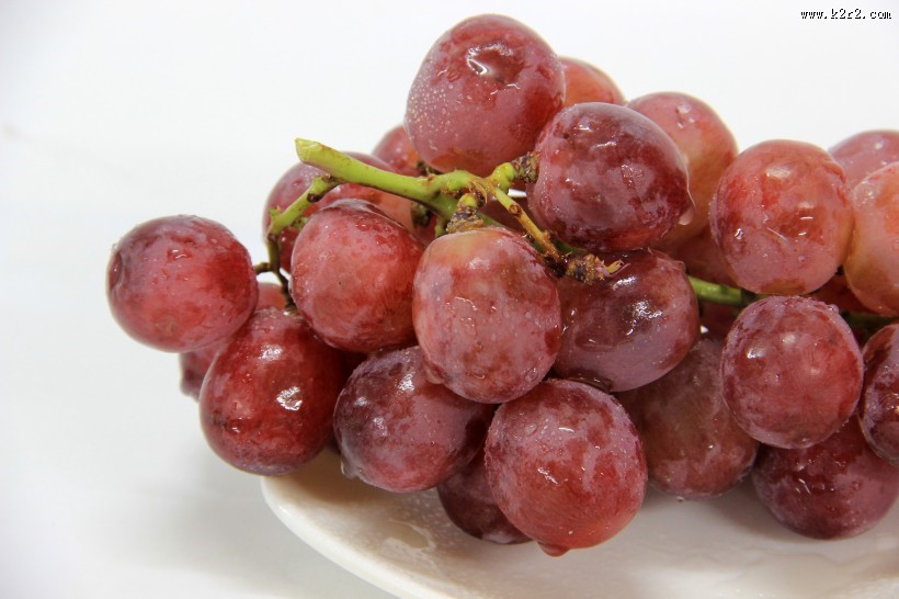 可口的红色提子图片大全