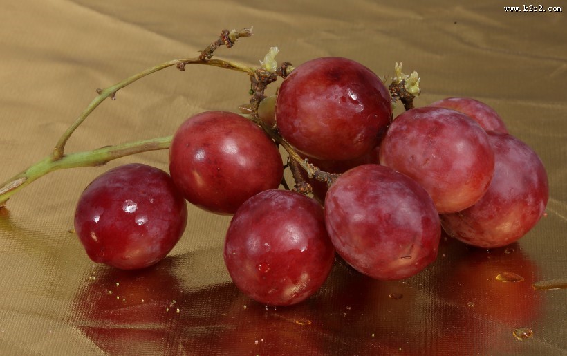 可口的红色提子图片大全