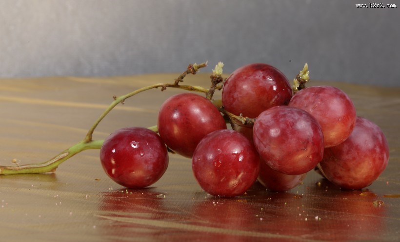 可口的红色提子图片大全