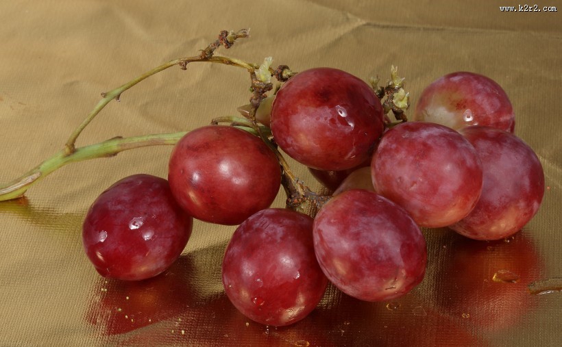 可口的红色提子图片大全