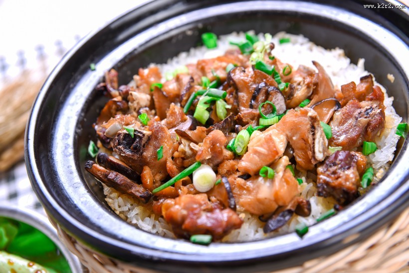 特色粤菜煲仔饭图片