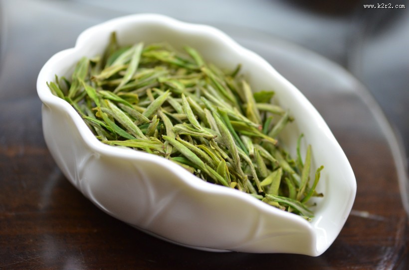 新鲜的茶叶嫩叶图片