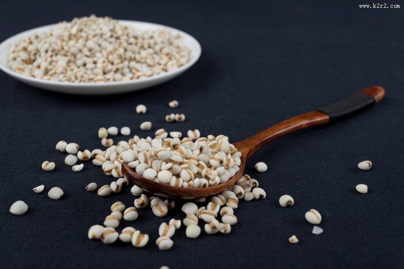 颗粒饱满的薏米图片