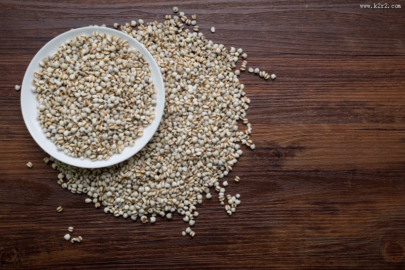 颗粒饱满的薏米图片