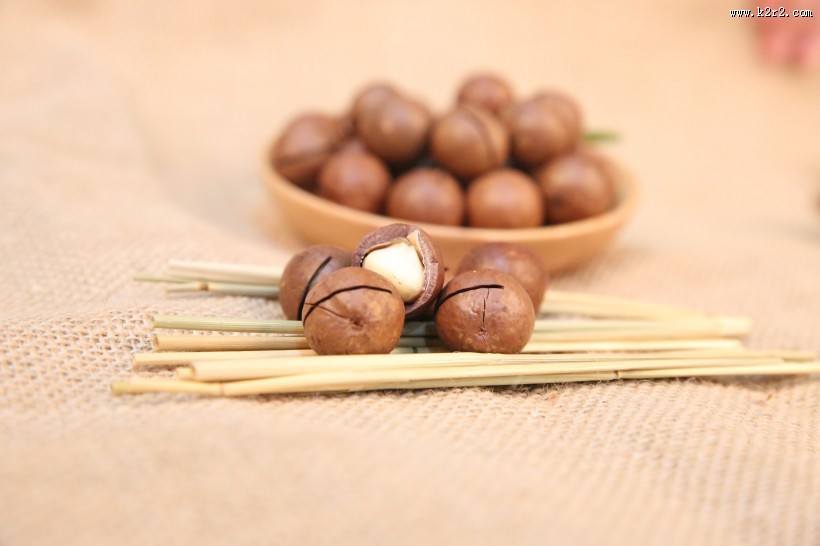 好吃营养的夏威夷果图片