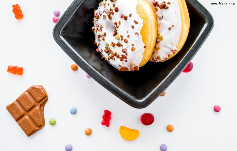 可口的甜甜圈图片大全