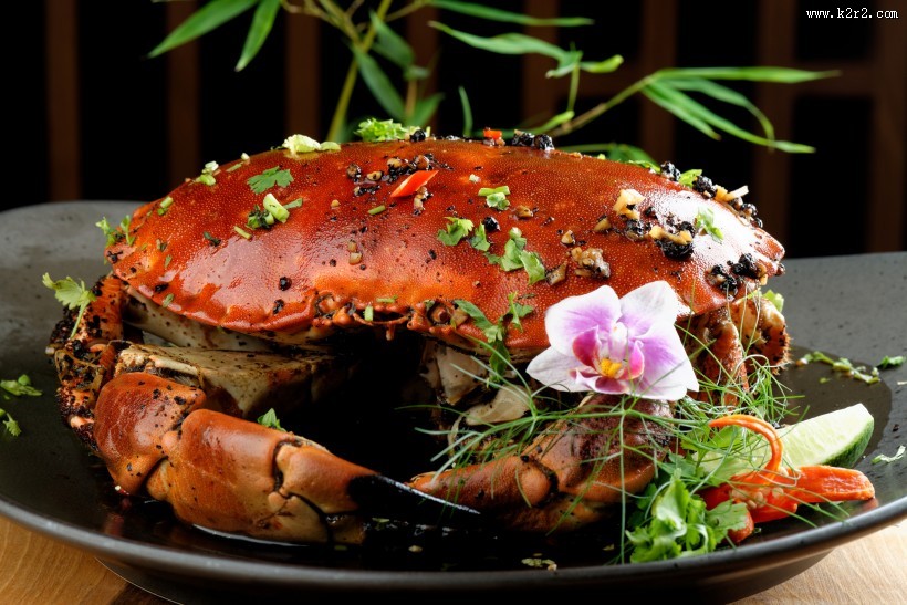 好吃的螃蟹图片