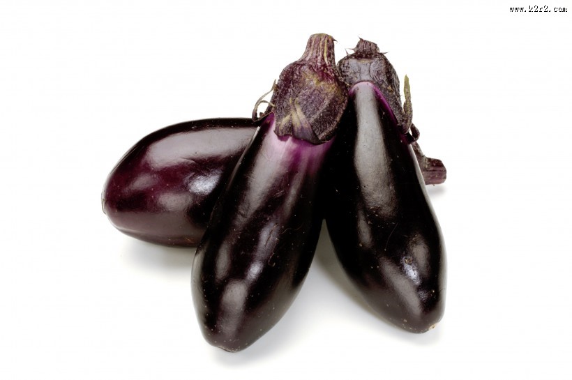 紫色营养的茄子图片