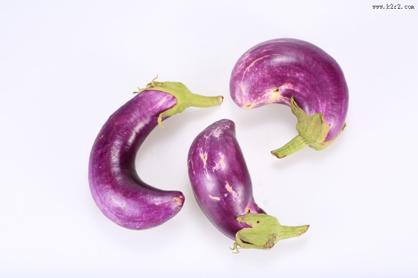 紫色营养的茄子图片