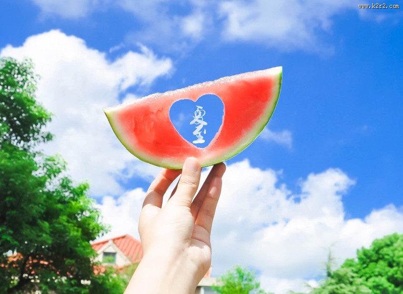 夏日西瓜创意造型图片