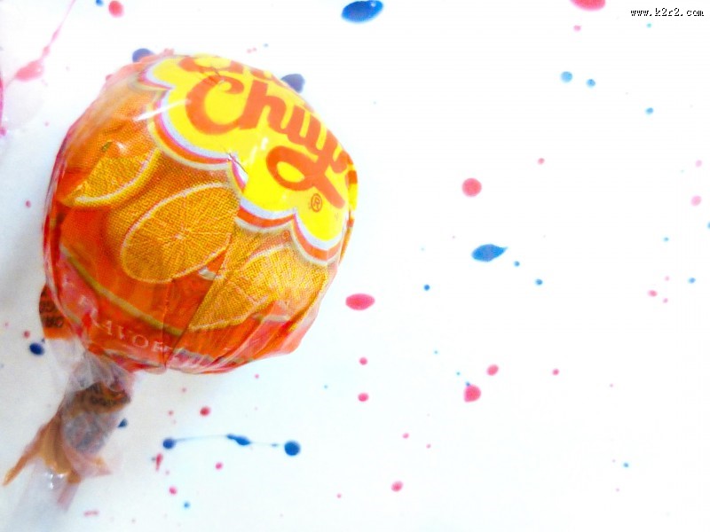 多彩甜蜜棒棒糖