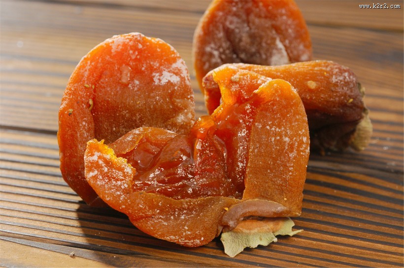 甜蜜好吃的柿饼图片