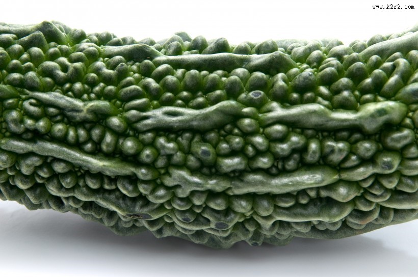 清爽健康的苦瓜图片