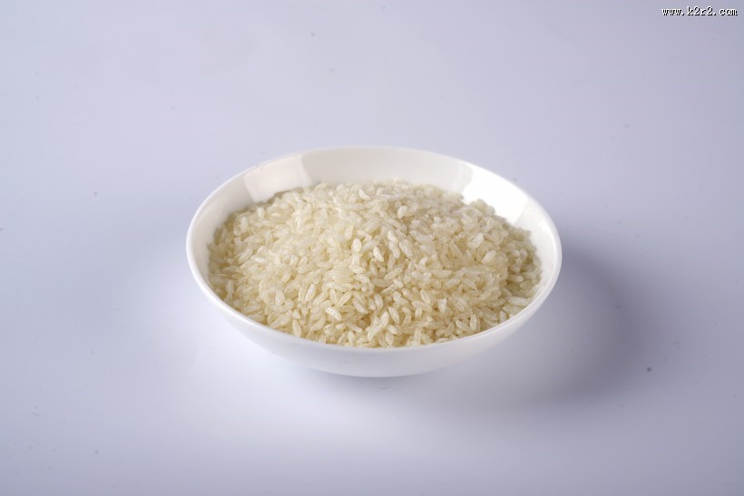 白色的大米图片
