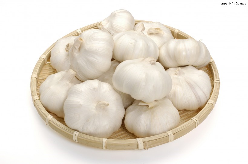 厨房里的大蒜图片