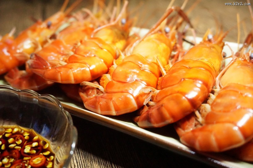 美味营养的大虾图片