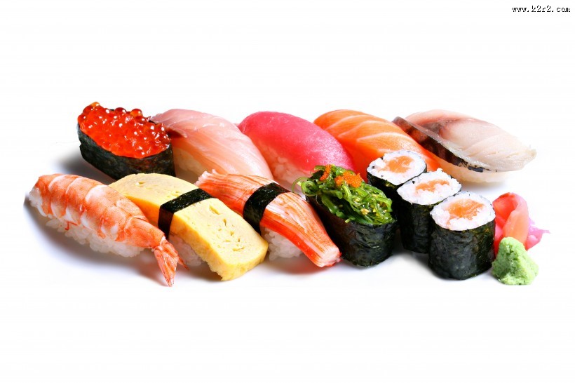 美味的寿司图片