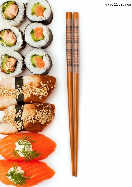 美味的寿司图片