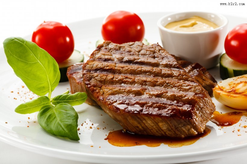 美味的烤肉图片