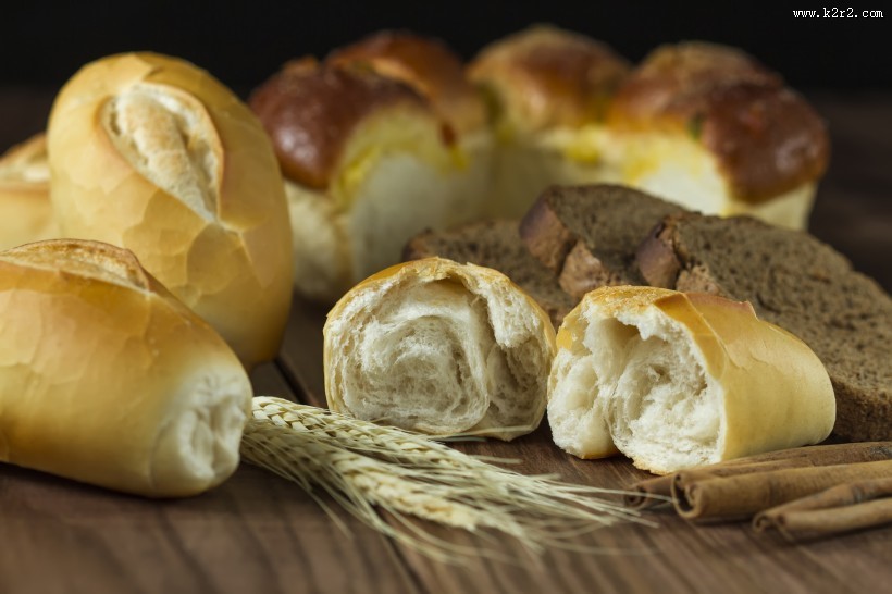 早餐面包图片