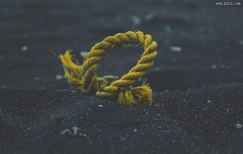 绳子的特写图片